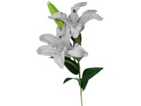 Művirágok, műanyag 460 mm-es Liliomcsokor, színmix