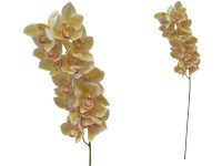 Művirágok, műanyag 400 mm-es orchidea, színmix