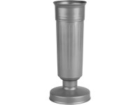 Madonna temetői műanyag váza 30 cm-es súllyal - szürke