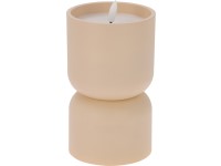 LED sviečka 75x130mm plápolajúci s časovačom, mix farieb