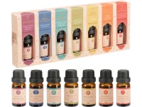 Éterické oleje - set 7 ks (10 ml) - mix vôní pre aromaterapiu