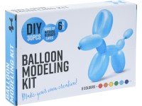 Súprava Párty pre modelovanie 30ks balónikov latex/1 ks pumpička, mix farieb