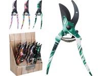 Kerti olló vas 205x52x25mm, vegyes színekben