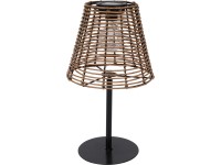 LED lampička polypropylén 200x200x330mm tienidlo solárne, číra