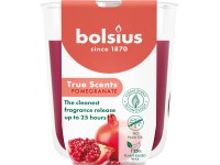 Bolsius True Scents illatgyertya 73x80mm, Gránátalma