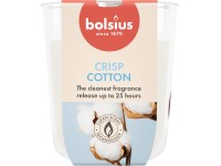Bolsius True Scents illatgyertya 73x80mm, Fresh Cotton