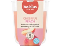 Bolsius True Scents illatgyertya 73x80mm, Barack