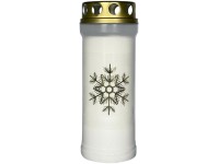 Madona Hřb. vklad víčko 240g vločka zlatá ~3 dny bílá litá