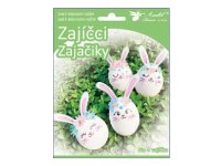 Sada na dekorovanie vajíčok - zajačikovia