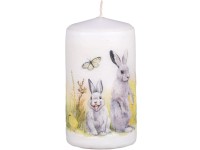 Valec 60x110mm Easter Garden Sliepky, sviečka