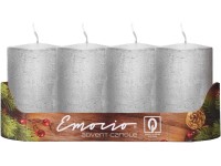 Emocio Hengergyertya 4 db 50x100mm Rustik Fém-ezüst