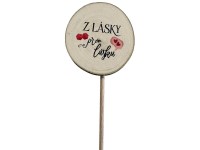 Zápich dřevo - z lásky pro lásku