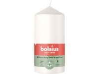 Bolsius Válec 58x120 Cloudy White svíčka, bílá