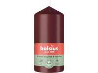 Bolsius Válec 58x120 Velvet Red svíčka, bordó
