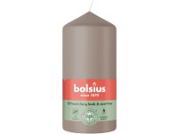 Bolsius Válec 58x120 Light Taupe svíčka, hnědošedá