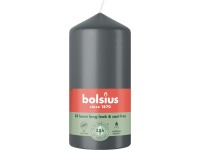 Bolsius Válec 58x120 Stormy Grey svíčka, šedá