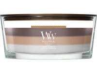 WoodWick Trilogy Radiant Cashmere svíčka loď