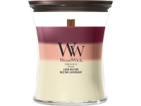 WoodWick Trilogy Lush Nectar közepes gyertya