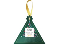 Yankee Candle Vánoční dárková sada 3 čajové svíčky + svícen