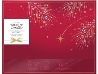 Yankee Candle vánoční dárková sada pro péči o svíčky s vonnou svíčkou