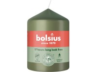 Bolsius Valec 58x80 Fresh Olive sviečka, zelená