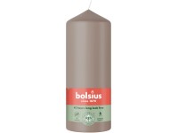 Bolsius Valec 58x150 Light Taupe, hnedosivá