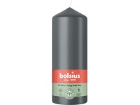 Bolsius Valec 58x150 Stormy Grey sviečka, šedá