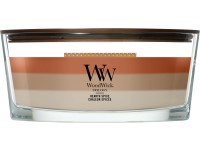 WoodWick Trilogy Hearth Spice svíčka loď