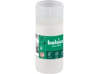 Bolsius paraffin mécses betét, 50x120 mm 34 óra fehér fedél nélkül