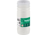 Bolsius paraffin mécses betét 57x145 mm 68 óra, fehér, fedél nélkül