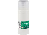 Bolsius paraffin mécses betét 67x195 mm 113 óra, fehér, fedél nélkül