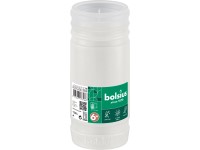 Bolsius paraffin mécses betét 75x180 mm 135 óra, fehér, fedél nélkül