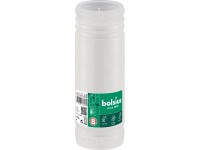 Bolsius paraffin mécses betét 71x220 mm 170 óra, fehér, fedél nélkül