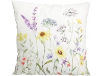Vankúš polyester 450x450mm kvetinový vzor, farebná