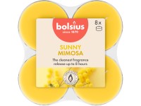 Bolsius Čajové Maxi 8ks True Scents Mimosa, vonné sviečky