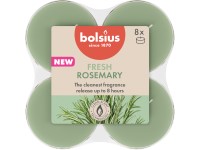 Bolsius Čajové Maxi 8ks True Scents Rosemary, vonné sviečky