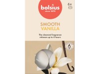 Bolsius Čajové 6ks True Scents Vanilla, vonné sviečky