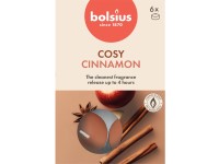 Bolsius Čajové 6ks True Scents Apple Cinnamon, vonné sviečky