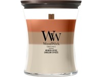 WoodWick Trilogy Hearth Spice svíčka střední