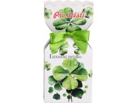 Mydlo 170g Pre šťastie v krabičke, biela, zelená