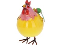 Fém kakas 210x250x280mm, színes