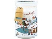 Emocio Sklo 93x142 mm so skleneným viečkom Čas radosti, vonná sviečka
