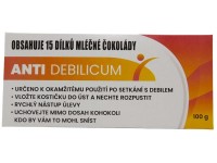 Dárková mléčná čokoláda 100g - Anti Debilicum - 15 dílků