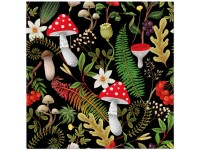 Ubrousky 20ks Dark forest 33x33 cm