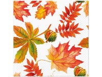 Ubrousky 20ks Fall colors 33x33 cm