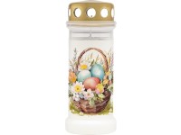 Bolsius viečko 67x173 mm 70h. Košík s vajíčkami