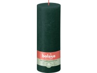 Bolsius Rustic Shine Válec 68x190mm Pine Green, zelená svíčka