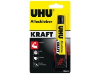 UHU univerzális ragasztó POWER TRANSPARENT 18 g