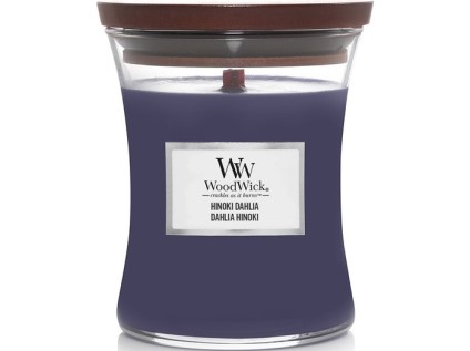 WoodWick Hinoki Dahlia svíčka střední