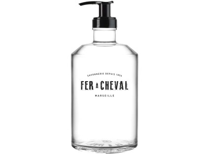 Fer à Cheval Skleněný dávkovač na mýdlo s pumpičkou 500 ml